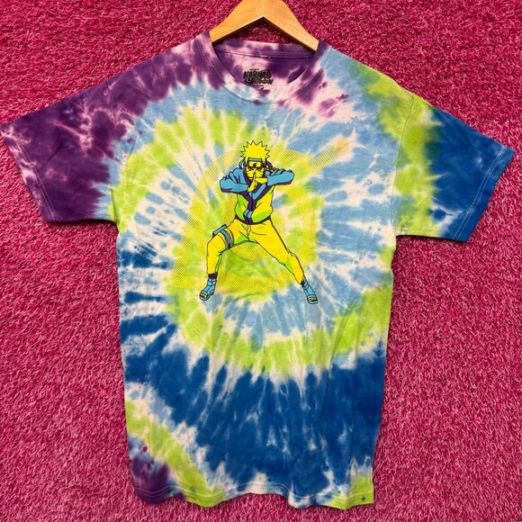 Naruto Shadow Clone Jutsu Naruto Shippuden Anime Tie Dye M - Picture 1 of 4